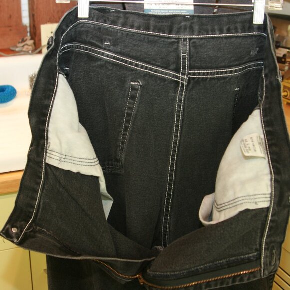 Vintage Rustler Men's Jean Pants Short Leg Denim 42 - Picture 4 of 5